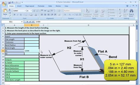 k-factor sheet metal solidworks|solidworks bend allowance table.